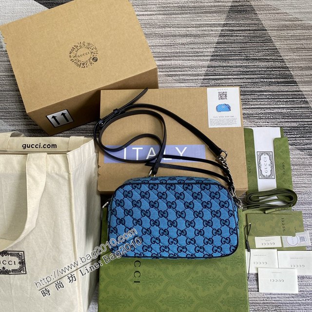 Gucci新款女包 古馳GG Marmont系列單肩斜挎包 Gucci相機包 447632  ydg3257
